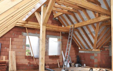 Lowes Barn attic trusses