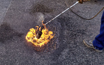 Lowes Barn flat roofing repairs