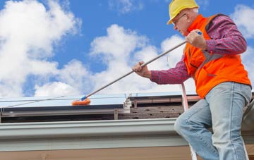 Lowes Barn soft wash roof cleaning